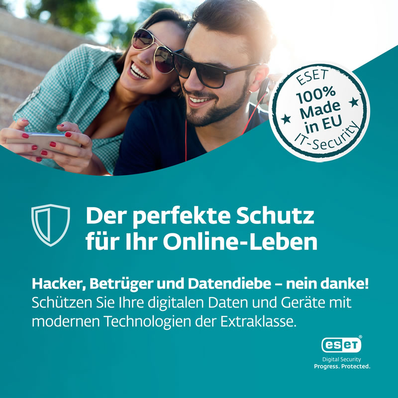 Perfekter Schutz Ihrer Daten - ESET HOME Security Essential