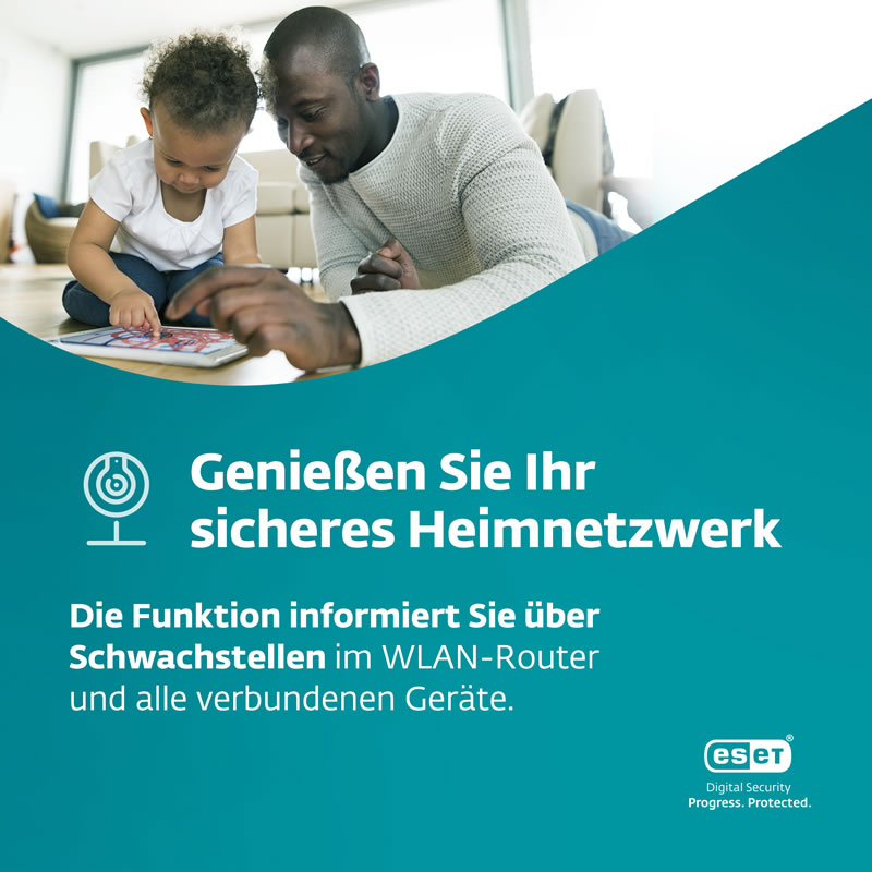 Sicheres Heimnetzwerk - ESET HOME Security Essential